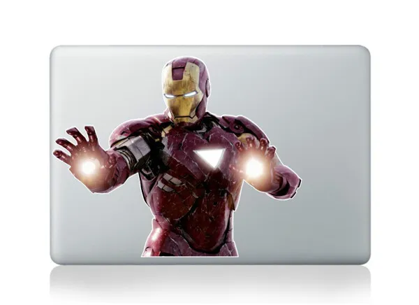 Cool Iron Man Hero Sticker Vinyl Skin Decal Cover Macbook Air/Pro/Retina 13"