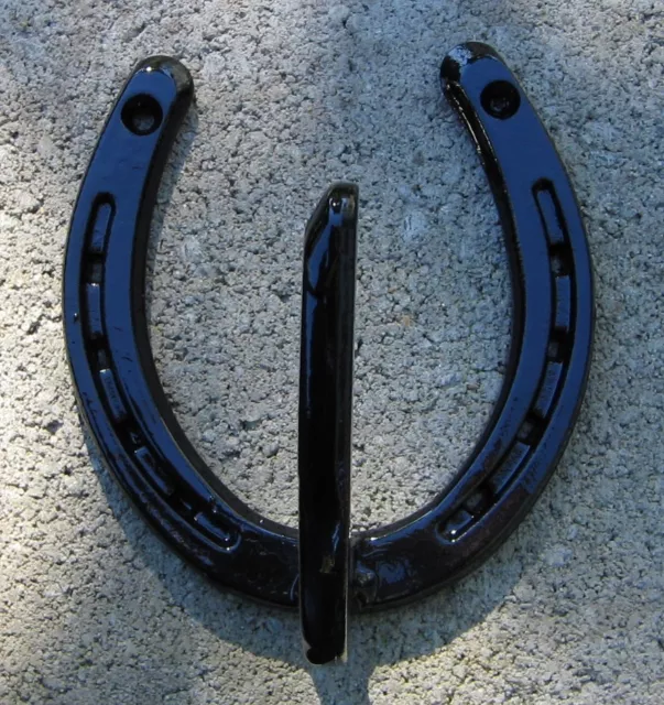 Horseshoe Wall Hooks - Hanger Rack Coat Hat Tack Western Decor art curtain pull