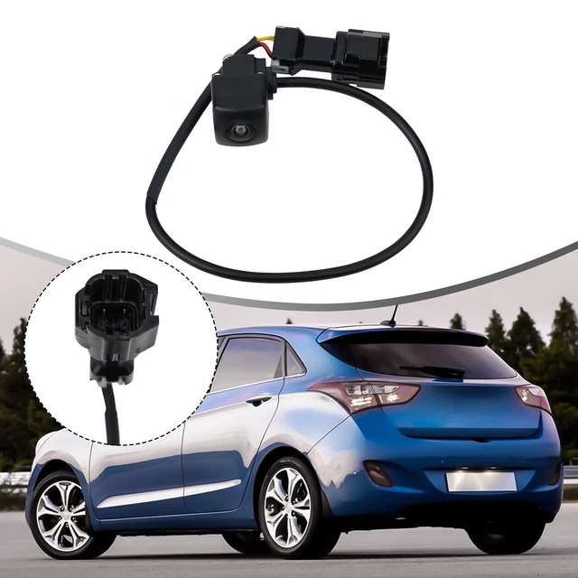 Caméra De Recul Pour Kia Rio Berline 2011-2014 Et Ceed SEURPA 212 - Remplacement Direct, Plug And Play, Noire