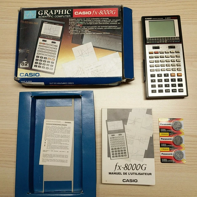 Casio fx8000g cheap