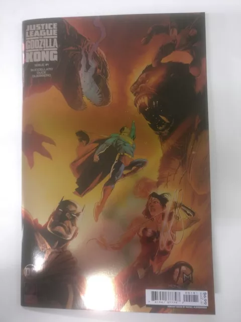 Justice League Vs Godzilla Vs Kong #1 (2023) Variant Alberquerque Foil