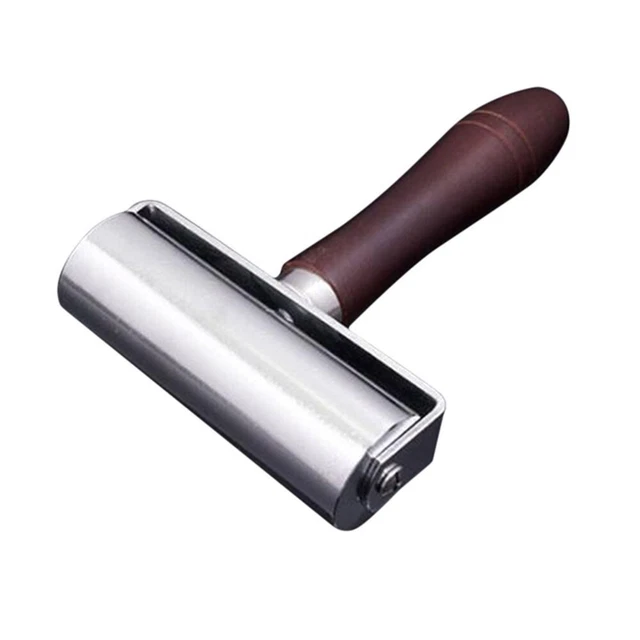Herramienta imprescindible para artesanos rodillo de pegamento de cuero profesional 100 mm de ancho