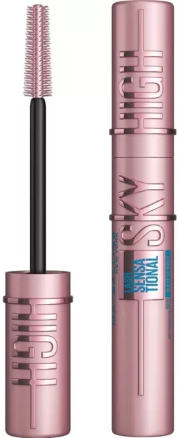 Maybelline New York Mascara Waterproof Sky High Volumizzante Allungante Nero 7ml