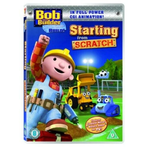 BOB THE BUILDER Starting From Scratch Neil Morrissey 2010 DVD Top
