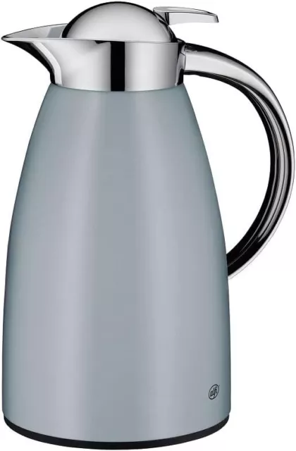 Termica ALFI Signore 1L caraffa isolante acciaio inox caffettiera calda/fredda BPA grigia