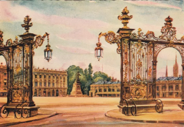 NANCY la place stanislas et les grilles by Jean Lamour