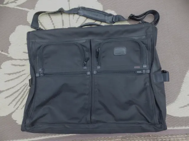 TUMI Alpha Classic Ballistic Garment Bag 18"x23.5"x5.5" fold 22134DH CLEAN