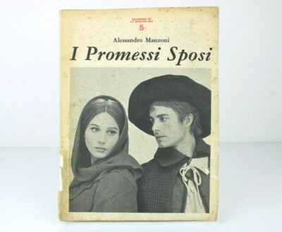 Alessandro Manzoni I PROMESSI SPOSI Quaderni del la nostra rai 5 1967 LIBRO 