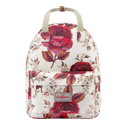 Cath kidston jacquard rose velvet backpack online