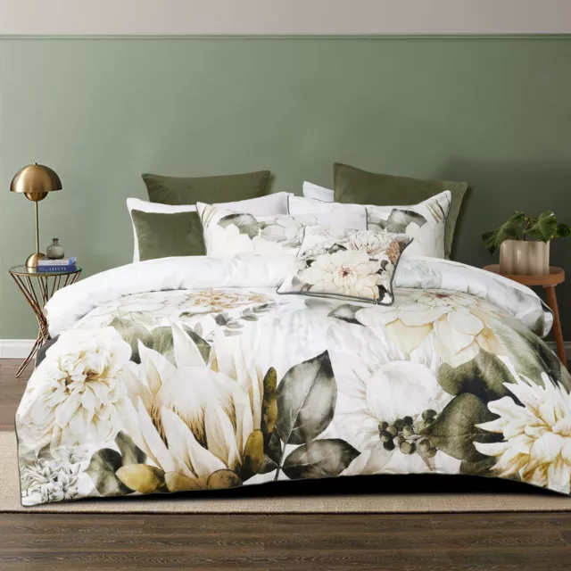 Duck River Esy Gate Print/Pintuck Reverse Comforter Set, King, Chocolate :  : Home
