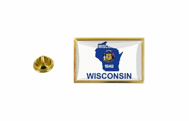 Wisconsin Forward Pin PINS PIN BADGE pin's drapeau pays carte usa wisconsin WI EUR 5,31 ...