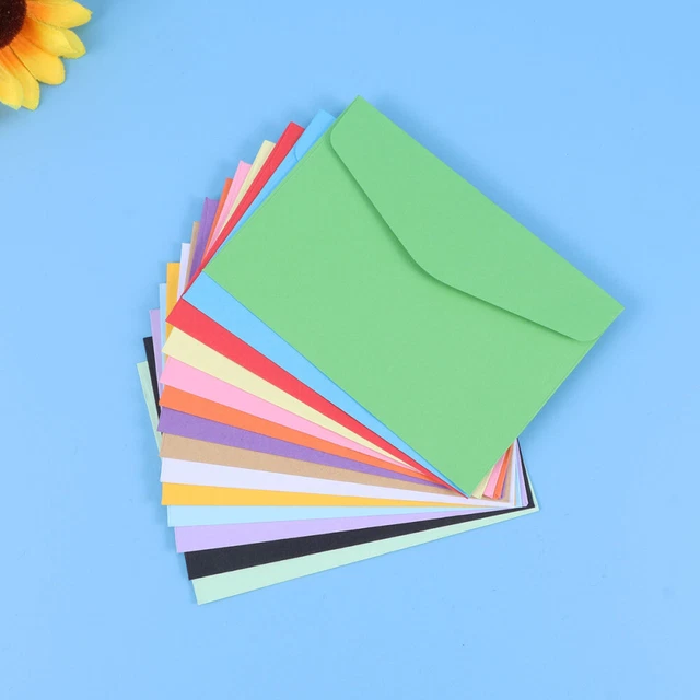 100 sobres de invitación en blanco