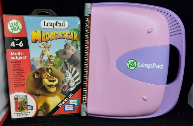 Leapfrog Pink & Lila LeapPad mit 2 Büchern [Box G]