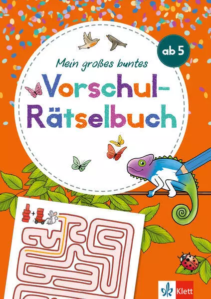 Klett Mein großes buntes Vorschul-Rätselbuch | 2024 | deutsch