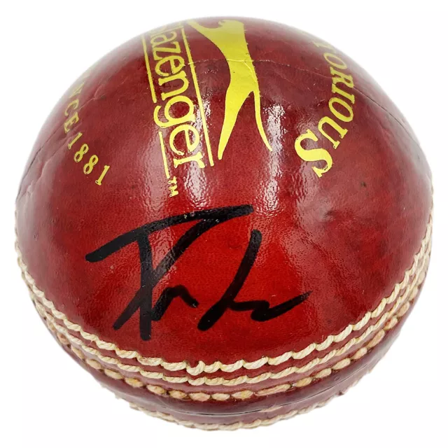 Signed Prasidh Krishna Cricket Ball - India Icon Autograph +COA