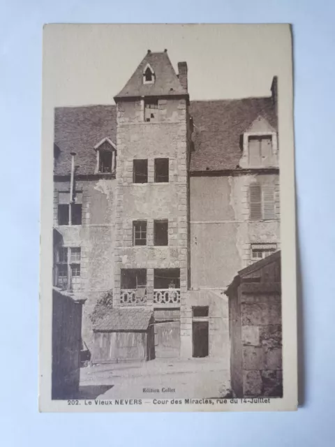 CPA 58 Le Vieux NEVERS - Cour des Miracles - Rue du 14 Juillet