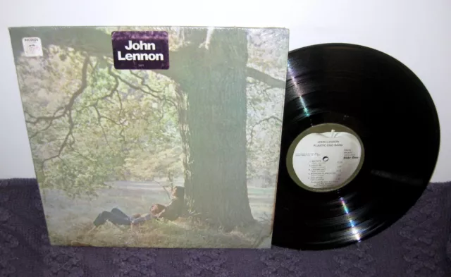 JOHN LENNON s/t LP Orig Apple Filler Vinyl/BEAUTIFUL COVER+SHRINK+TWO STICKERS!!