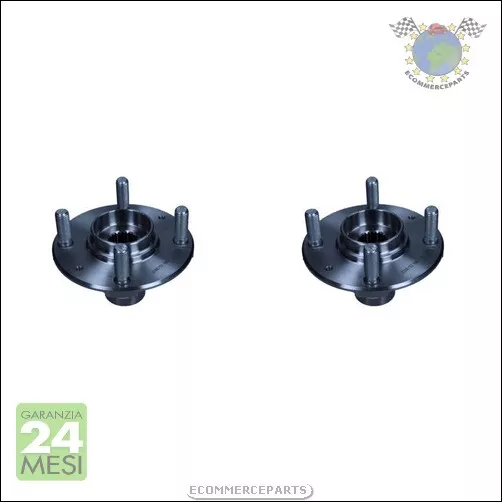 2x Mozzo cuscinetto ruota Maxgear Anteriore per HYUNDAI ACCENT i20 i10 KIA RIO