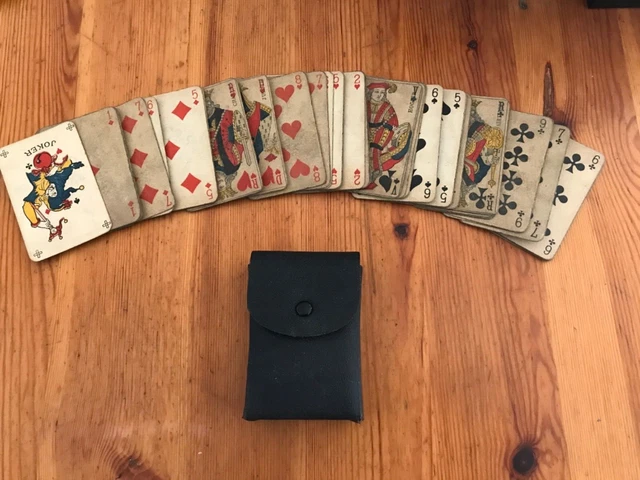 c. 1940 - RARE ANCIEN JEU DE 40 CARTES A JOUER - PIGNALOSA