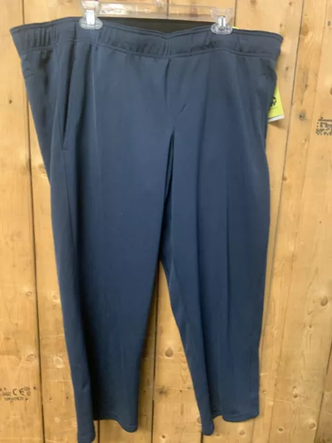 Mens XXL 30 All In Motion Navy Blue  Moisture Wicking Workout Pants NWT