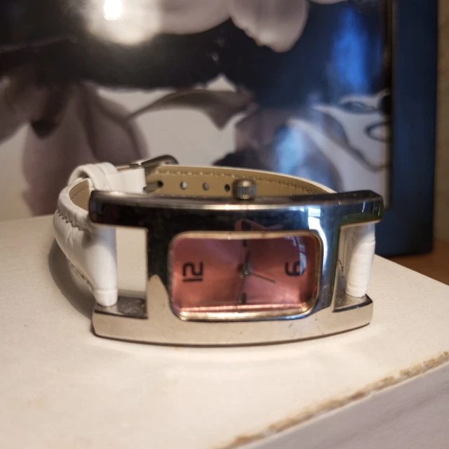 Montre Yves Rocher Vintage - À Quartz, Bracelet Acier Multicolore, Bon état Fonctionnel