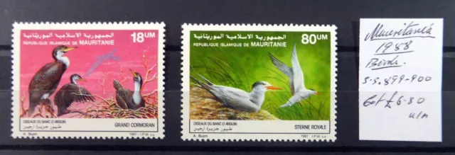 MAURITANIA 1988 Beautiful Birds As Described U/M NM116