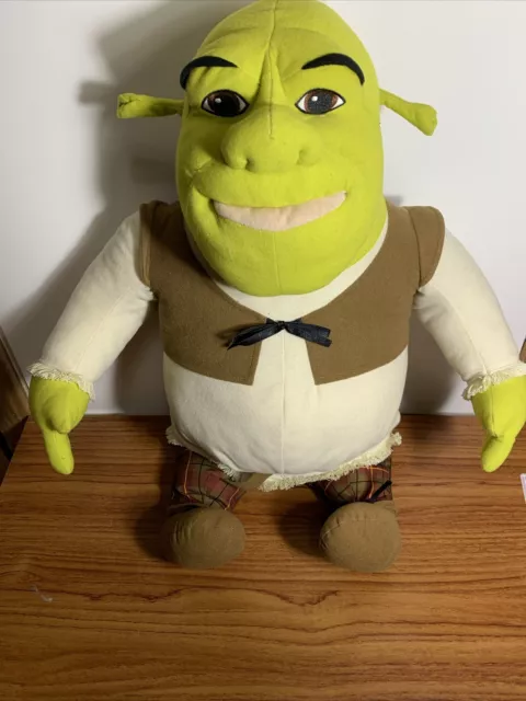 VTG 2004 SHREK 2 Hasbro Dreamworks Jumbo Ogre Plush 25" Tall Collectible Toy