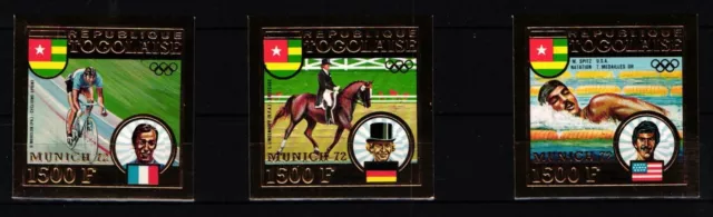 Togo 962-964 B postfrisch Olympische Spiele #KC319