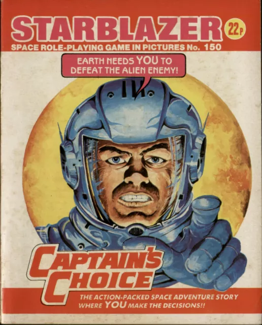 Captain's Choice,Starblazer Space Fiction Adventure In Pictures,No.150,1985