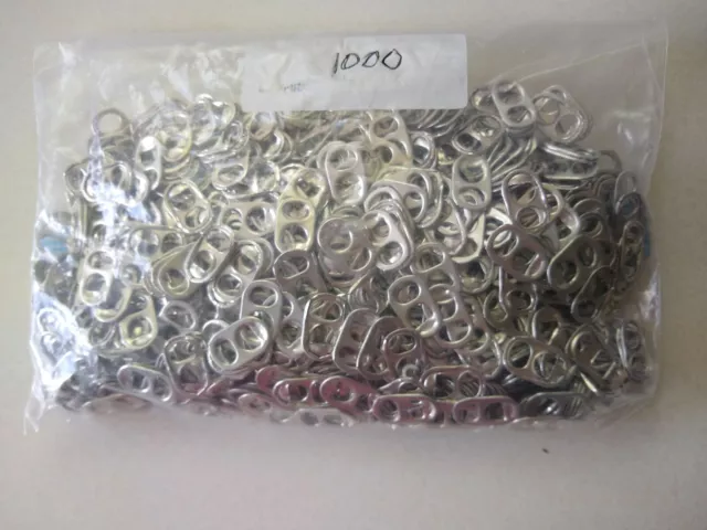 1000+ Aluminum Pull Tabs Soda Pop Tops Beer Can For Craft Projects