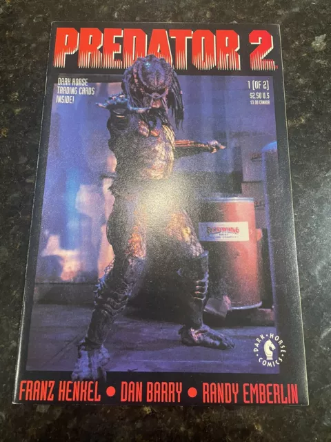 Predator 2 #1 Dark Horse Comics 1 of 2- With Dark Horse Trading Cards NM
