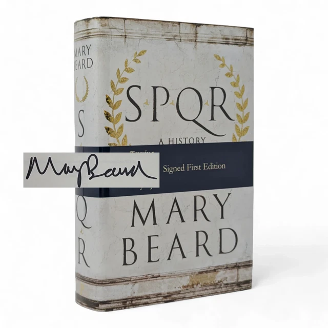 SIGNED SPQR A History of Ancient Rome MARY BEARD Profile FIRST EDITION 2015 Rare £190.00 ...