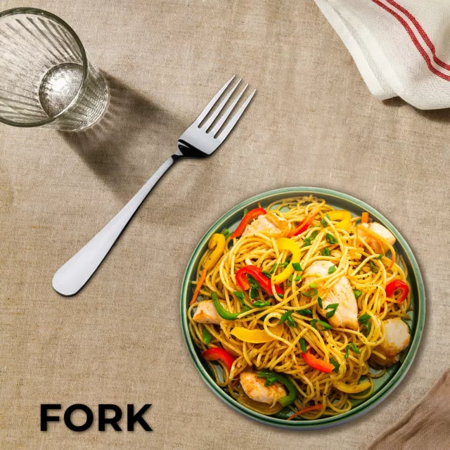 6 nuove forchette tavolo da pranzo per posate in acciaio inox forchette per pasticceria forchette per cena resistenti