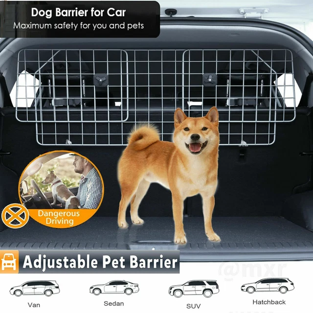DOGS PET CAR Barrier Fence Cage Gate for Suv Vehicles Adjustable