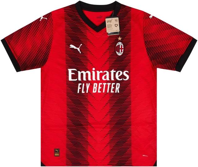 MAGLIA MILAN 20232024 Home Football Shirt Puma Nuova Originale Serie A