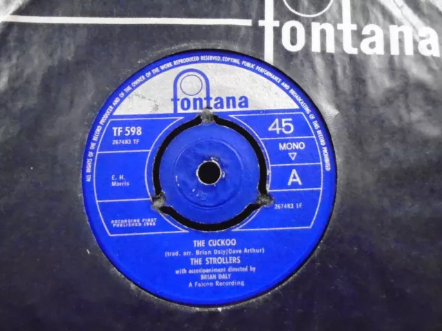 THE STROLLERS " THE CUCKOOO " Or. UK FONTANA  VG+ COND.[NOC]