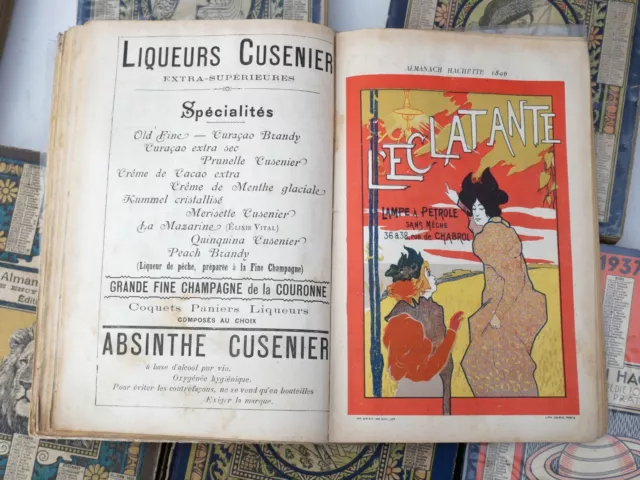 16 x Almanach Hachette ( 1894 / 1945) Petite Encyclopédie Populaire Vie Pratique 2