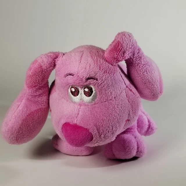 BLUES CLUES AND You Magenta Puppy Dog 6" Plush Stuffed Animal 3.99