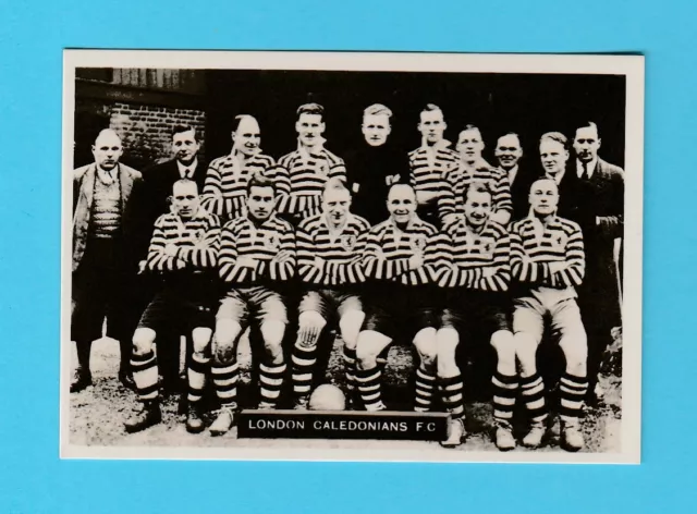 Football - Ardath - Southern Football Team  -  London  Caledonians  F.c. - 1936