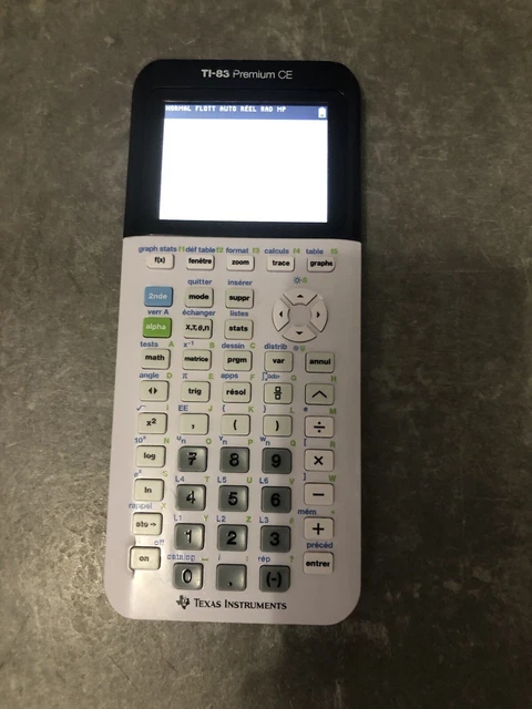 TI83 PREMIUM CE MODE EXAMEN Calculatrice Graphique LCD lycée supérieurs ti-83