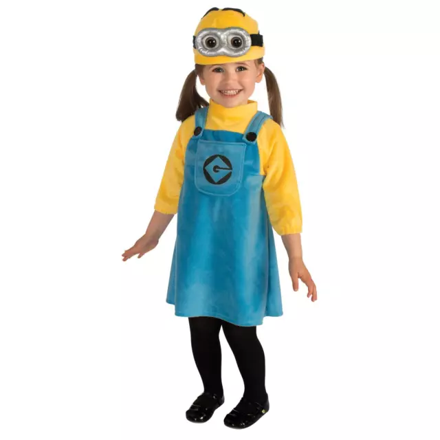 Girls Official Minions Despicable Me Fun TV Film Cartoon Character Dress Costume