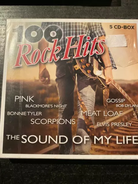 100 Rock Hits  von Various Artists (CD, 2015)