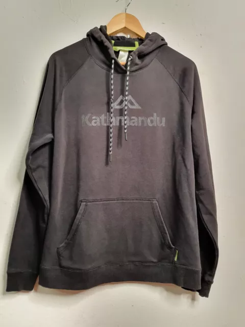 kathmandu sweatshirt womens size 16 black jumper hoodie mountain wear activewear