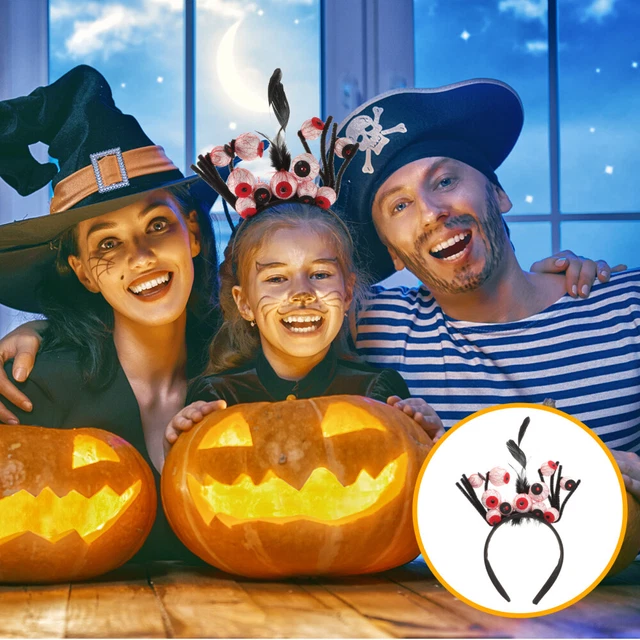 Fascia fronte Halloween costumi bambini accessori per giochi di ruolo black