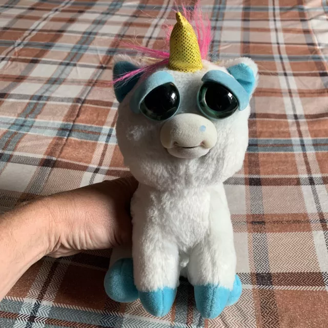 RARE FEISTY PETS 2017 Paranoid Prisma Rainbow Unicorn 9 23cm