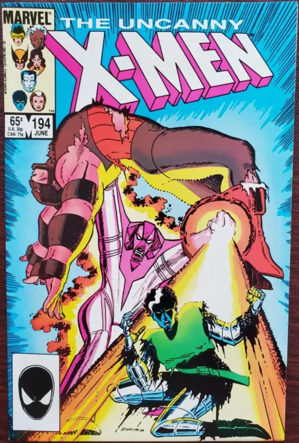 Uncanny X-Men #194 NM 9.2 (Marvel 1985) ~ Chris Claremont ~ 1st App Fenris Twins