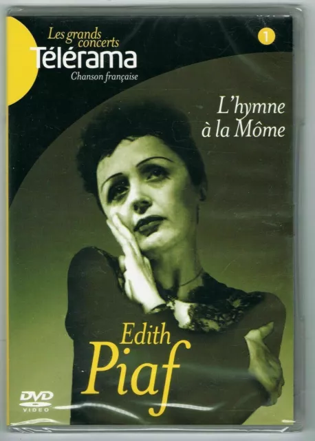 Edith Piaf - Dvd Telerama - Les Grands Concerts Chanson Francaise - 100% Neuf