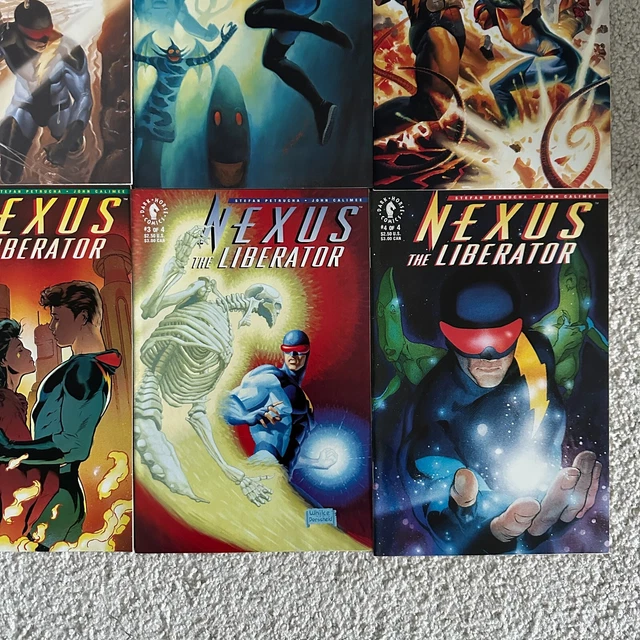 Dark Horse Comics NEXUS Lot Alien Justice #1 2 3 The Liberator 1-4 & The Origin 5