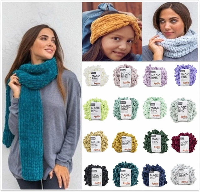 150g Katia Magic Ring Chenille Häkel Wolle Garn zum Häkeln GP 66,33 €/1kg