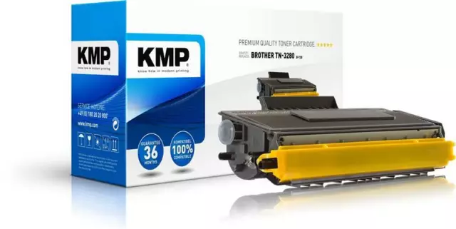 KMP Toner für Brother TN-3280 HL-5340 MFC-8370DN TN3280 TN 3280 schwarz B-T30